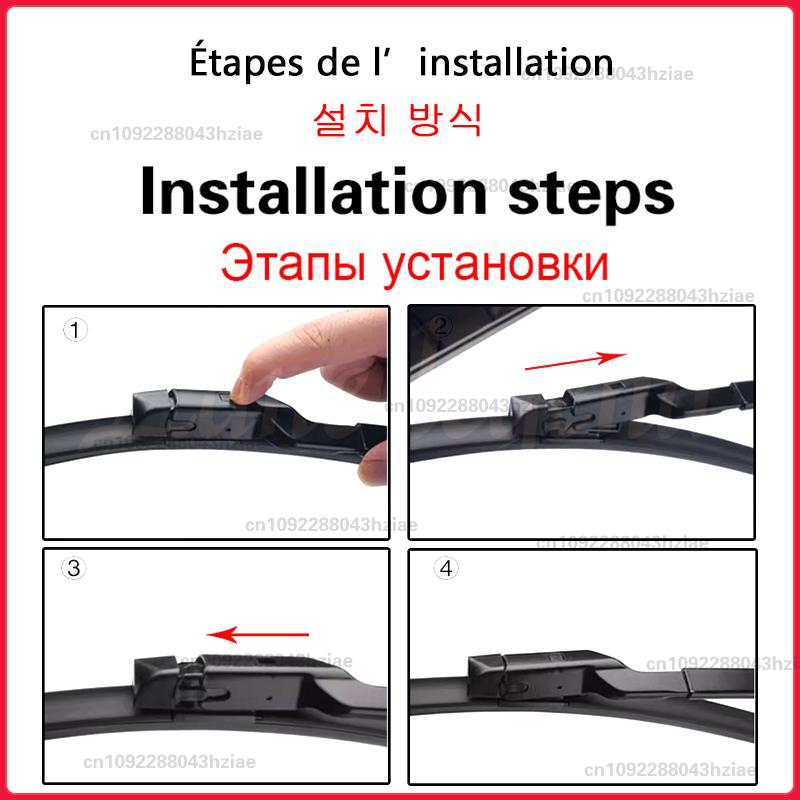 Per Mazda CX-5 CX5 CX 5 2017-2023 Spazzole Tergicristallo Anteriori 2x Accessori Finestrino Parabrezza 2018 2019 2020 2021 2022