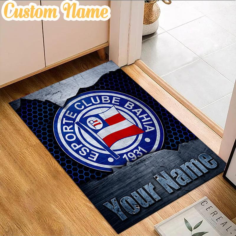 Custom Name Esporte Clube Crest Rug, Office Rug, Chair Rug, Carpet for Living Rooms, Doormat Game Rug Home Decor Christmas Gifts