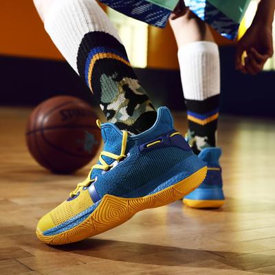 Basketballschuhe für Herren, Herbst und Winter, übergroßes Studenten-Freizeittraining, Feldkampfstiefel, verschleißfeste Sportschuhe mit dicken Sohlen