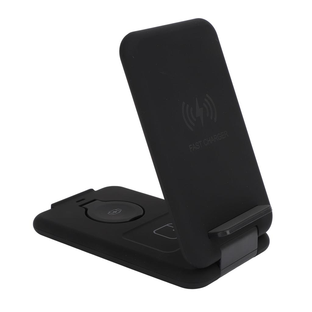 3 in 1 Charging Station for IOS 15 14 13 Series Plastic Foldable Travel Smartphone Smartwatch Wirele