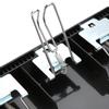 Cash Drawer Register Insert Tray Replacement Cashier Three Box with Metal Clip(black)
