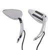 Chrome Custom Dynamics LED Turn Signal Mirrors For Sportster XL 1200 883 1990-2025