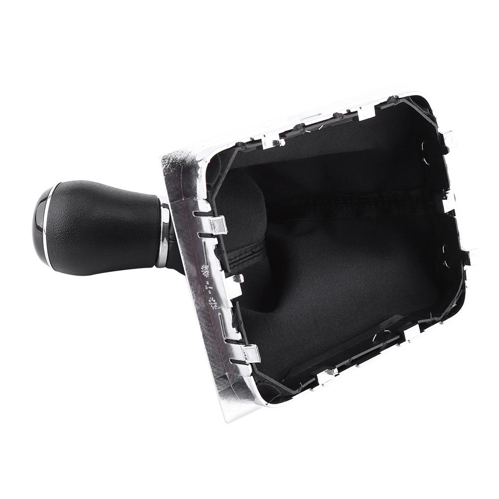 5 Speed Car Gear Shift Knob Gearstick Gaiter Boot Kit For  Passat B7 2011 2015