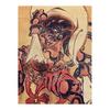 Ukiyo-e Tenugui Towel - Fujin-zu (Wind God) Part 2 by Kyosai Kawanabe, 100% Cotton, Premium Japanese Tokuoka Fabric, Reactive Dye, Screen Printed,