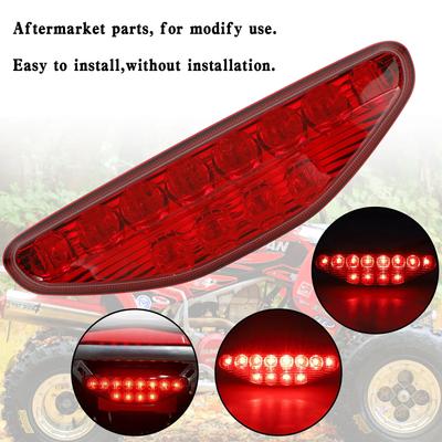 Ensemble de feu arrière pour VTT Feu stop LED Feu de position pour Honda Beach Bike Feu arrière 06-09 TRX 450R 06-14 TRX450ER