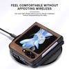 Anti-Dust Protector Case for Samsung Galaxy Z Flip 7 5G Flip7 FE Flip5 Flip6 Flip4 Flip3 Flip 6 5 4 3 Matte Leather Cover