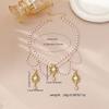 Meier New Arrivalfashion Palace Style Pearl Eleganceelegant Retro Women's Jewelry Suit
