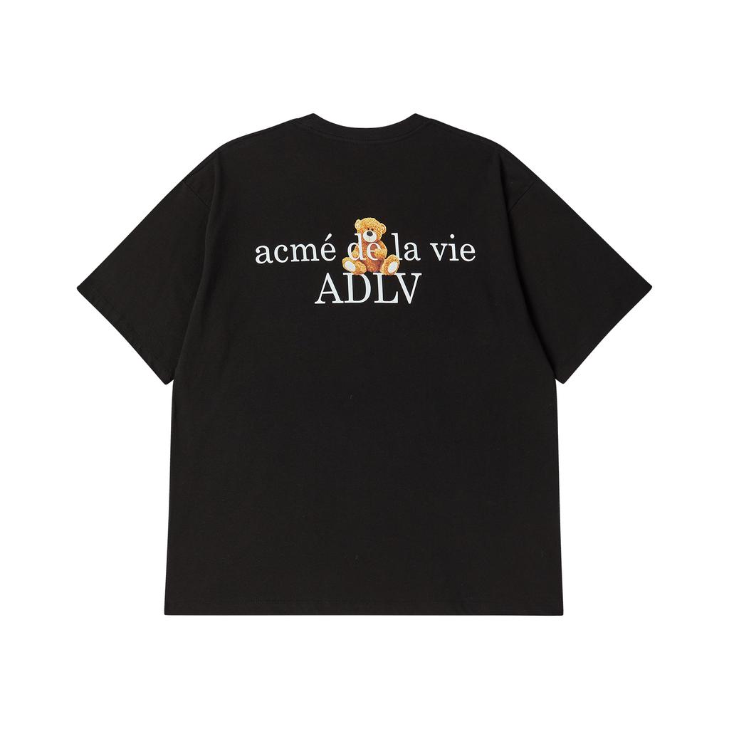 Acme De La Vie/ADLV FW24 T Shirt Unisex Black 24FW-TP-SS-LG-BLS-BLK