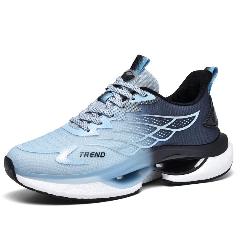 Plus Size Mesh Breathable Casual Sneaker Summer Lightweight Popcorn Sports Running Shoes Luminous Fashion Shoes
