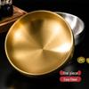 ZISIZ Korean Style Gold Double Layer Soup Noodle Bowl Set