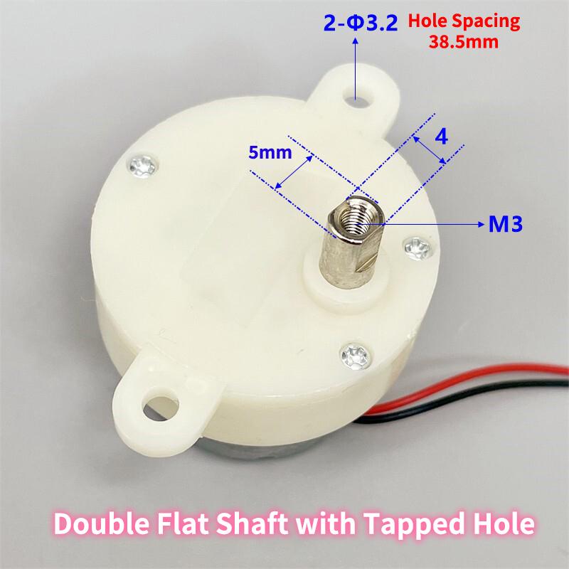 1/3Pcs Dc 3V 3.7V 5V 7Rpm Slow Speed Mini 300 Gear Motor Micro 32Mm Gearbox Gear Reduction Motor For Diy Stage Lights Toy Model