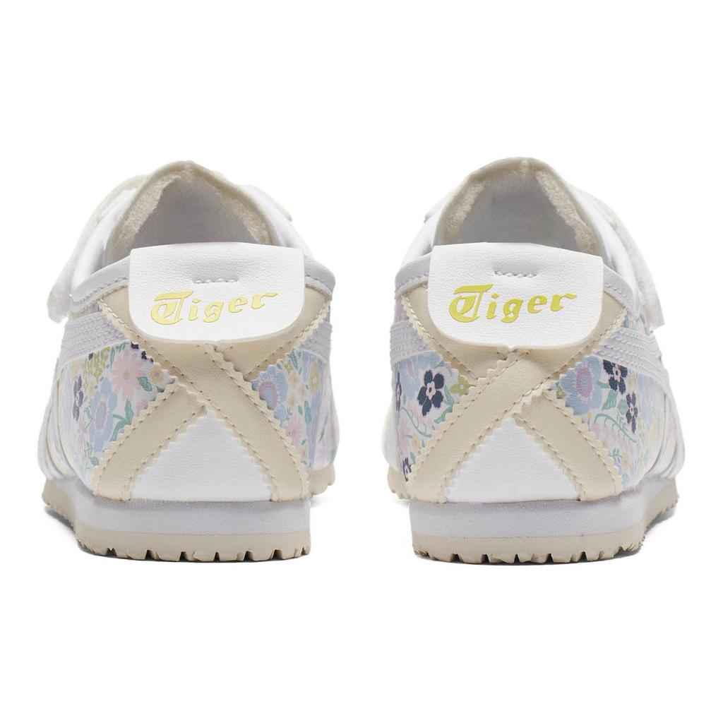 Onitsuka Tiger Mexico 66 Comfortable Fashion Non-Slip Shock Absorbing Low-Top Casual Shoes Kids sneaker White Blue 1184A211-100