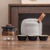 High-end express cup, one pot, three cups, portable travel tea set, portable outdoor enterprise, company business gift