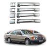 Für Mercedes Benz W124 300E 500E 1986 - 1994 Yifei Neues ABS Chrom Auto Zubehör Türgriff Schalen Abdeckungen Zierleisten Paste Stil