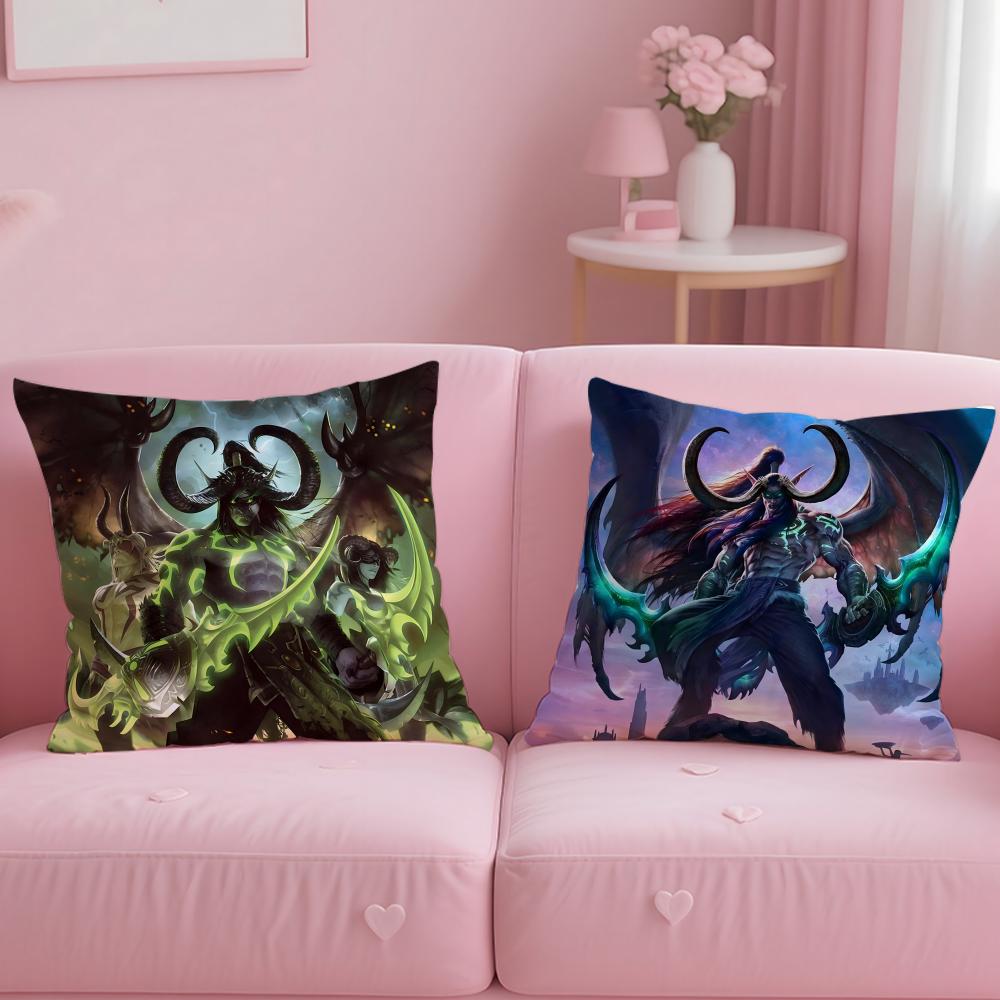 classic game Warcrafts of World Cushion Cover Comfortable Reversible Pillow Cover Ideal for Car Sofa Bedroom & Beyond