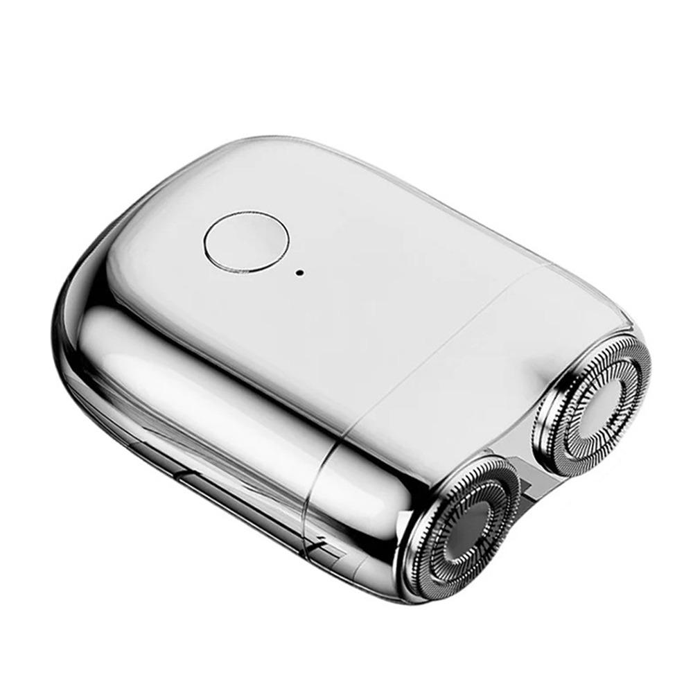 Ultra Clean Mini Electric Shaver Magnetic Facial Beard Trimmer Pocket Double Head Razor  Face Body