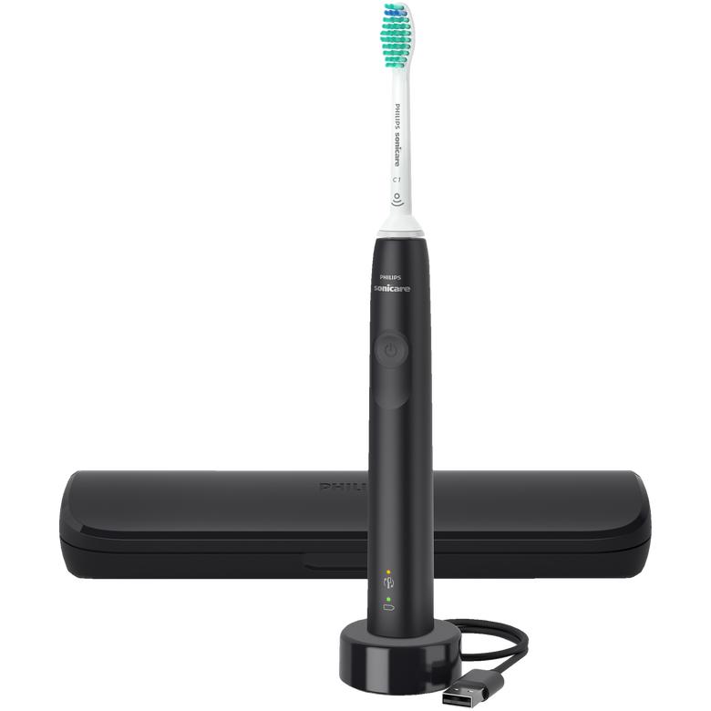 Philips sonicare hx3673/14 szczoteczka soniczna do zębów - czarna