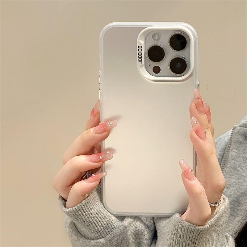 Applicable To IPhone 15 Gradient Laser Phone Case Apple 14pro Matte Skin Feeling 13 Anti-fall Protection Case