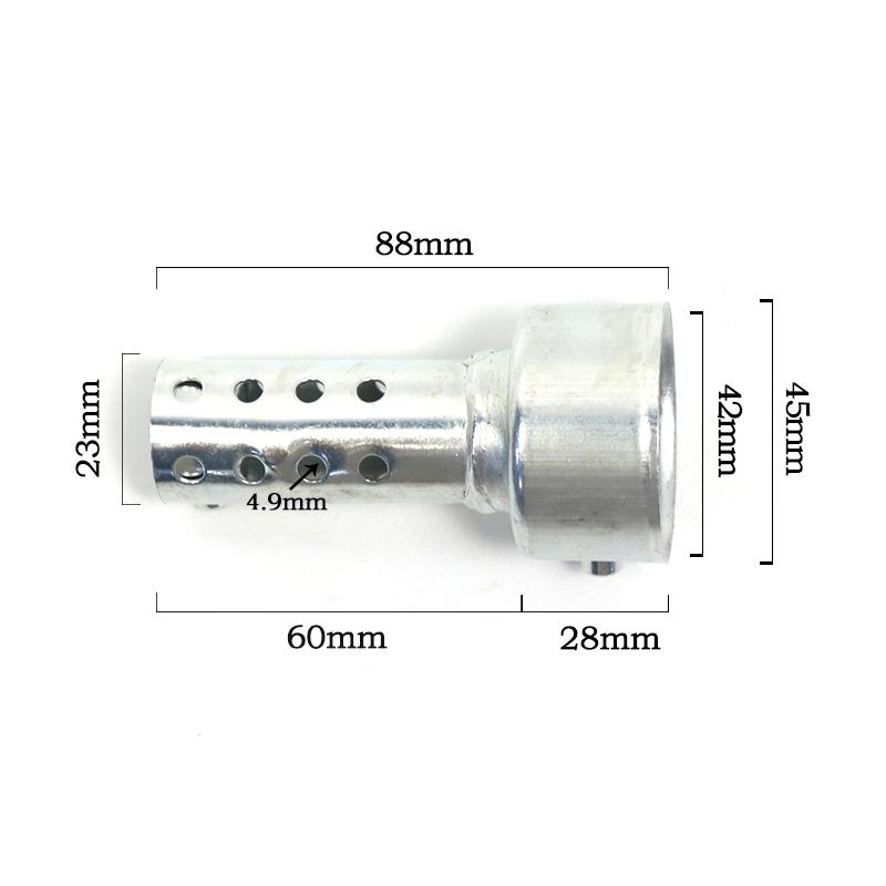 

1 Piece Db Killer Silencer For Brutale 675 800/Rr Dragster F3 675 F3 800 Ago Rc Amg 80/138Mm Motorcycle Exhaust Muffler 80x45mm