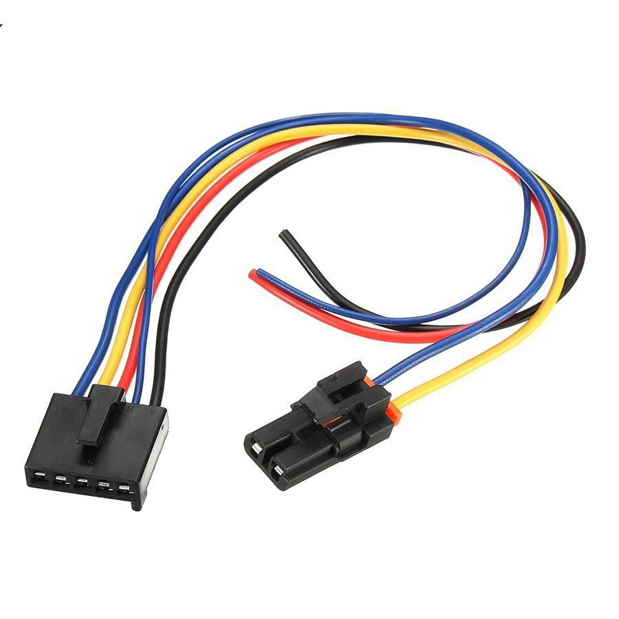 New 1PCS Wire Braid Blower Motor Resistor Harness For Buick Cadillac Chevrolet GMC