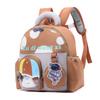 Cartoon Animal Kids Backpack For Preschool Children With Oxford Fabric And Ergonomic Shoulder Straps