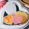 Heart Cup Resin Keychain Molds Jewelry Pendant Epoxy Resin Casting Molds Small Quicksand Mold for DIY Making Keychain