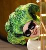 [DOKiDOKi] Broccoli Hat Cosplay [Cute] Transformation Headwear Kigurumi Fluffy Cute Halloween Vegetable Greengrocer Muscle Body Building Diet