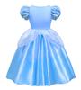 TYHTYM Princess Blue Cosplay Sizes Perfect for Photo and Amusement Parks Dress, Kids' Dress, Costume, 105-120cm, Christmas, Halloween, Children's Day,