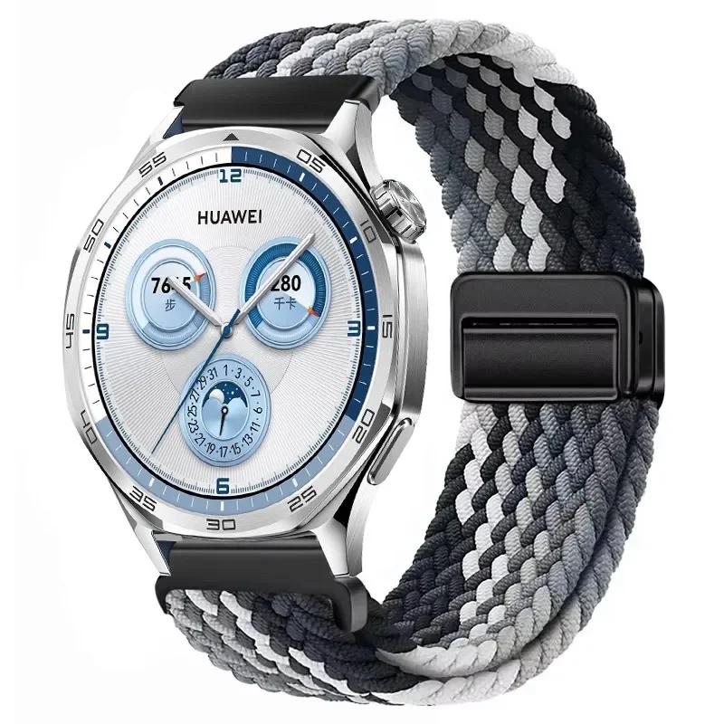 22mm 20mm Nylon Loop Band for Huawei Watch GT5 Pro/GT5 4 Pro GT3 2 GT2e Replaceable wristband for Huawei Watch 46mm 42mm Strap