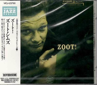 CD ZOOT SIMS - Zoot! VICJ23790 Riverside Recor 1992 Japan ObiJazz Used