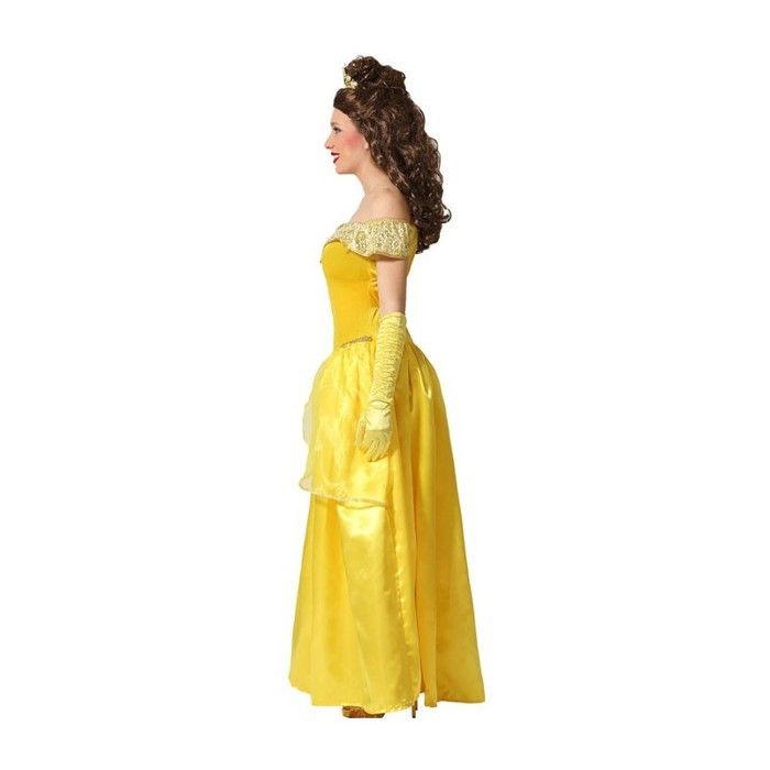 Déguisement Femme Belle Princesse Jaune