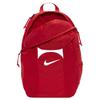 Nike Nylon Backpack Regular Unisex Red Casual DV0761-657
