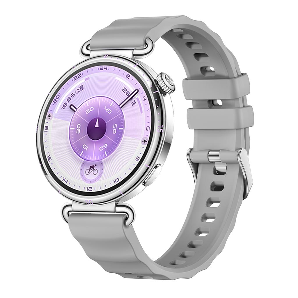 18mm Silicone Strap For Huawei Watch GT6 GT5 41mm Soft Sport WristBand for HUAWEI Watch GT4 41mm/GT5 Pro 42mm Watchband Bracelet