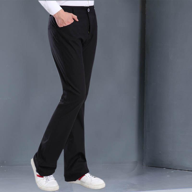 Men's Casual Pants Summer Thin Pants Men's Large Size Micro Flare Pants Men's Loose Casual Pants