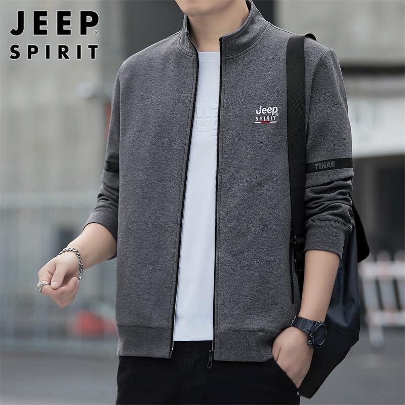 JEEP SPIRIT Men's Casual Autumn/Winter Jacket Hoodie