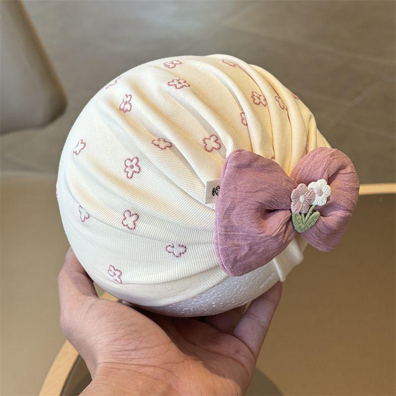 Baby Herbst Winter Schmetterling Schleife Mütze Mit Atmungsaktiver Wärme Für Neugeborene
