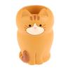 1Pc Japan Style Glasses Mobile Phone Holder Stationery Desktop Cat Decoration Collectible Home Decor Resin Craft Ornaments