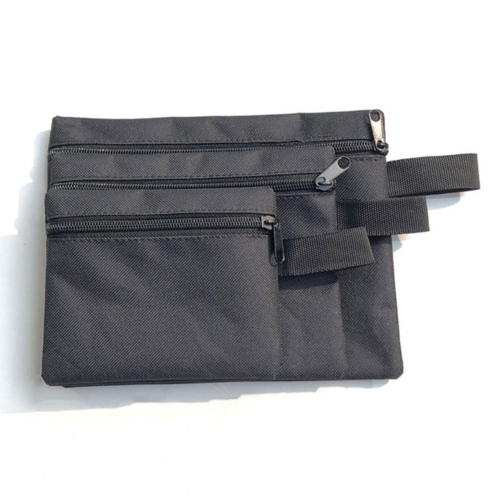 Zipper Hand Tool Bag Large Capacity Travel Organizer Bag Portable Hardware Tool Organizer