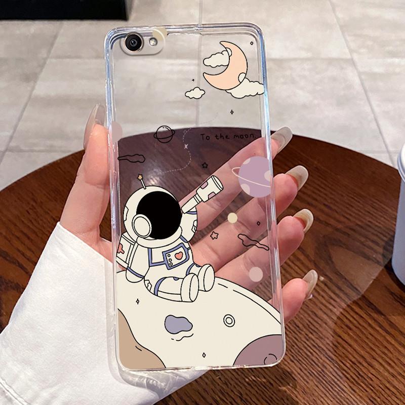Jelly Casing For Vivo Y66 / V5 Lite Shell Funda For Vivo Y69 Clear Silicone Soft TPU Back Cover Cute Cat Rabbit Heart Phone Case