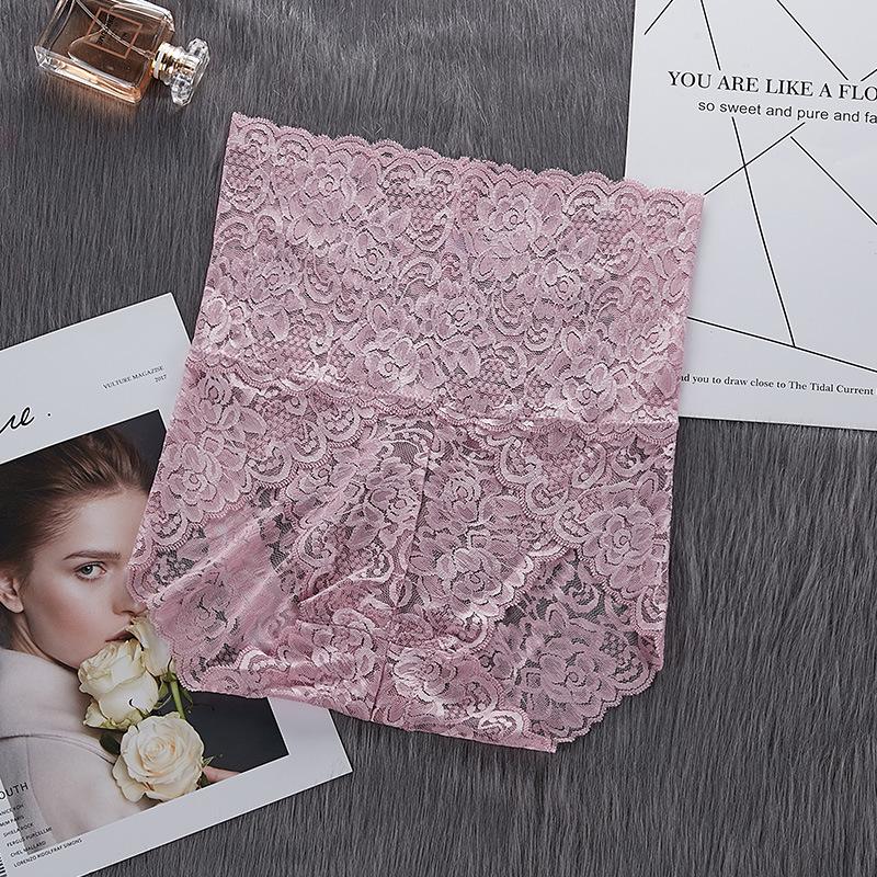 Women Panties Sexy Lace Underwear Woman Knickers Lace Panties Mesh Floral Lingerie Female Seamless Briefs Underpants Plus Size