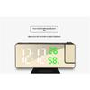 Led Digital Alarm Clock Projection Clock With 180°Rotatable Projector Mirror Large Screen Projection Clock For Home Office Table