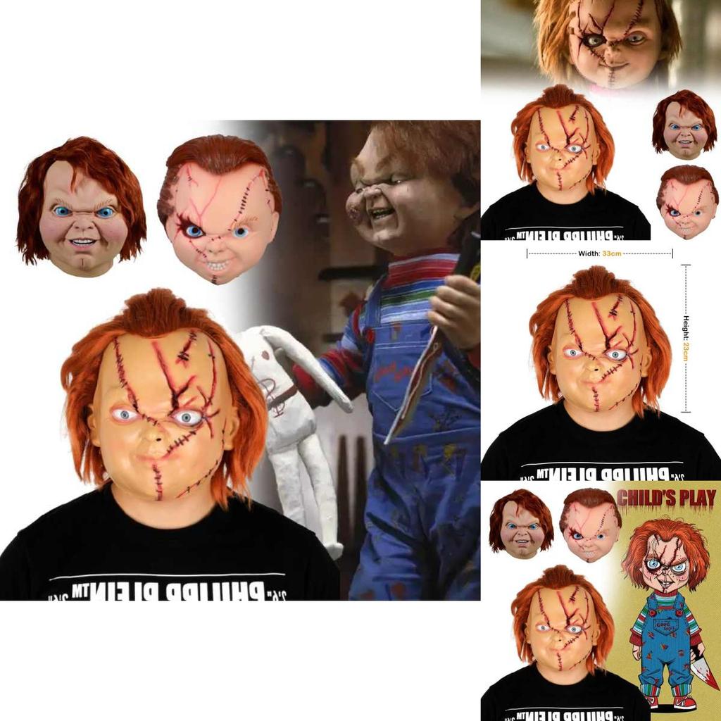 Çocuk Oyuncağı Cadılar Bayramı Lateks Maske Kan Efektli Korku Partisi Cosplay İçin