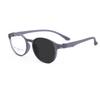 Premium Classic Ultralight Anti Blue Light Reading Glasses For Men Ladies TR90 Round Frame Blue Rays Blocking Computer Diopter +1.75 2.25