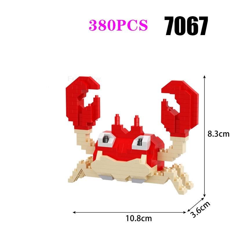 Funny Pokemon Building Blocks Assembly Anime Picachu Charizard Doll Blastoise Bulbasaur Gengar Pokémon Bricks Toy for Kid Gift