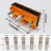 Self Centering Doweling Jig Kits Adjustable Width Dowel Jig Kits for Straight Hole Joiner Set 6 Bushings 3 Size Drill Bits