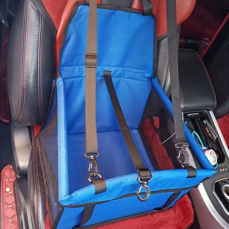 Breathable Car Seat Cushion for Pets: Mesh Design, Ideal for Cats and Dogs on the Go