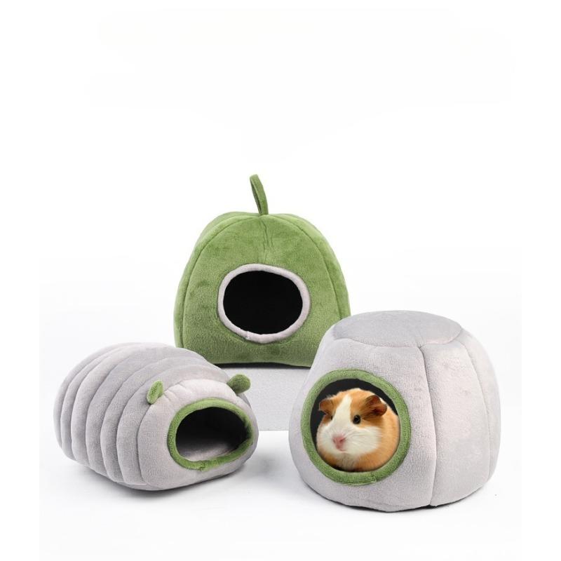 Hamster Cotton Nest Windproof and Warm Hedgehog Dutch Pig General Semi Enclosed Simple Soft and Comfortable Hamster Pet Supplies