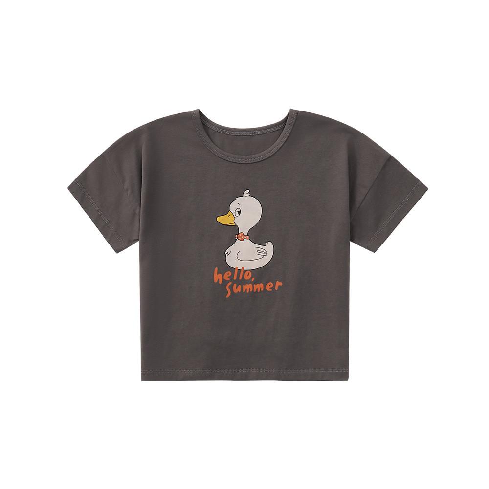 Baby Short Sleeve T Shirt With Cartoon Prints For Toddler Summer Play