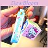 Adorable Mini Cube Keychain Colorful Cartoon Design Perfect Stress Reliever