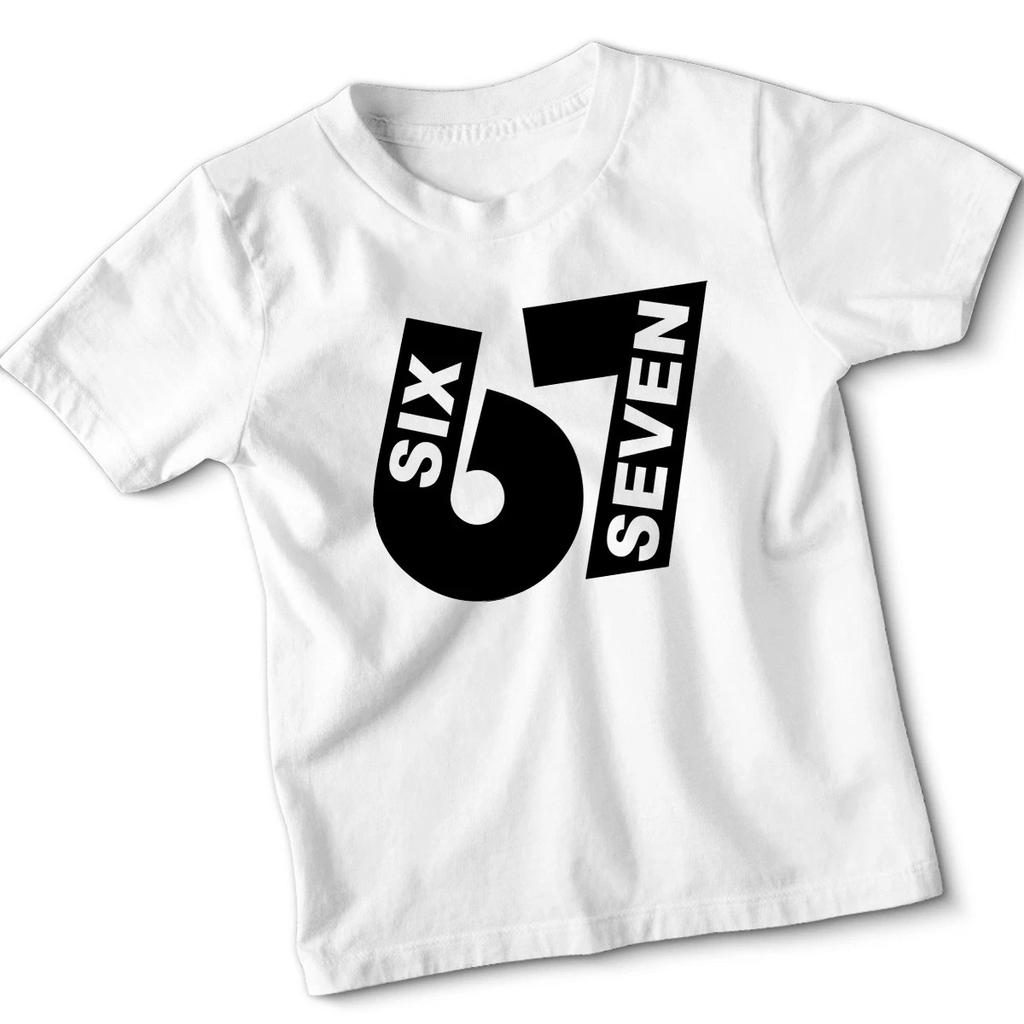 Šest Sedm Vzdělávání v matematické gramotnosti Unisex Dětské Tričko Počítání Grafika Hra